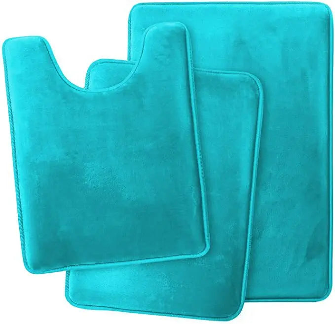 VelvetCloud Bath Mat Set