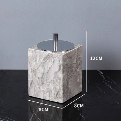 VerdantStone Natural Marble Bathroom Set