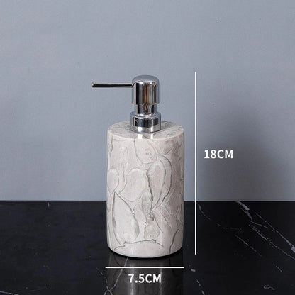 VerdantStone Natural Marble Bathroom Set