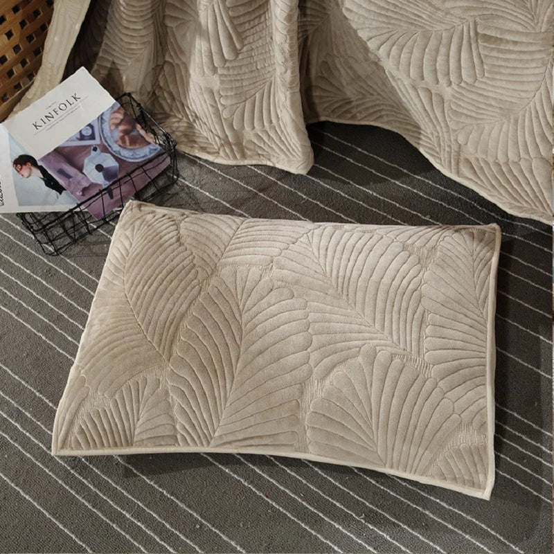 LuxeVel™ 3-Piece Embroidered Velvet Bedspread Set