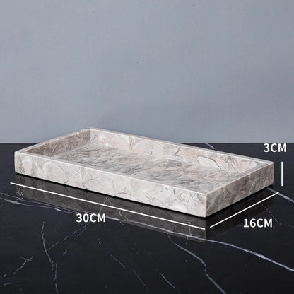 VerdantStone Natural Marble Bathroom Set
