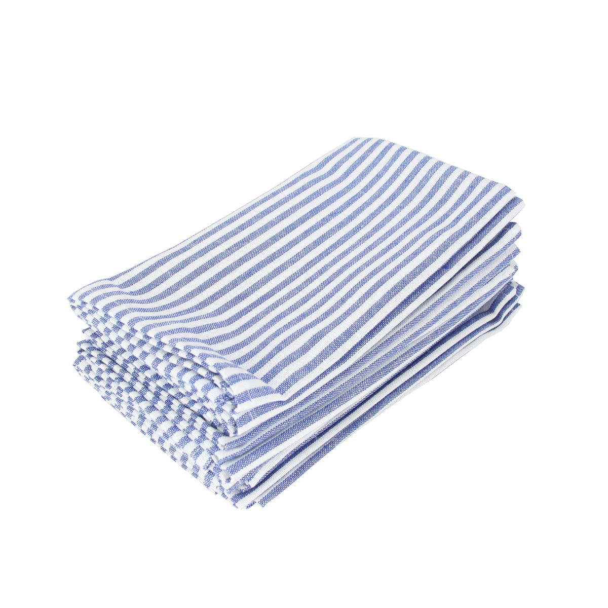 LinoStripe – Linen-Blend Napkin Set (12 pcs | 30 x 40 cm)