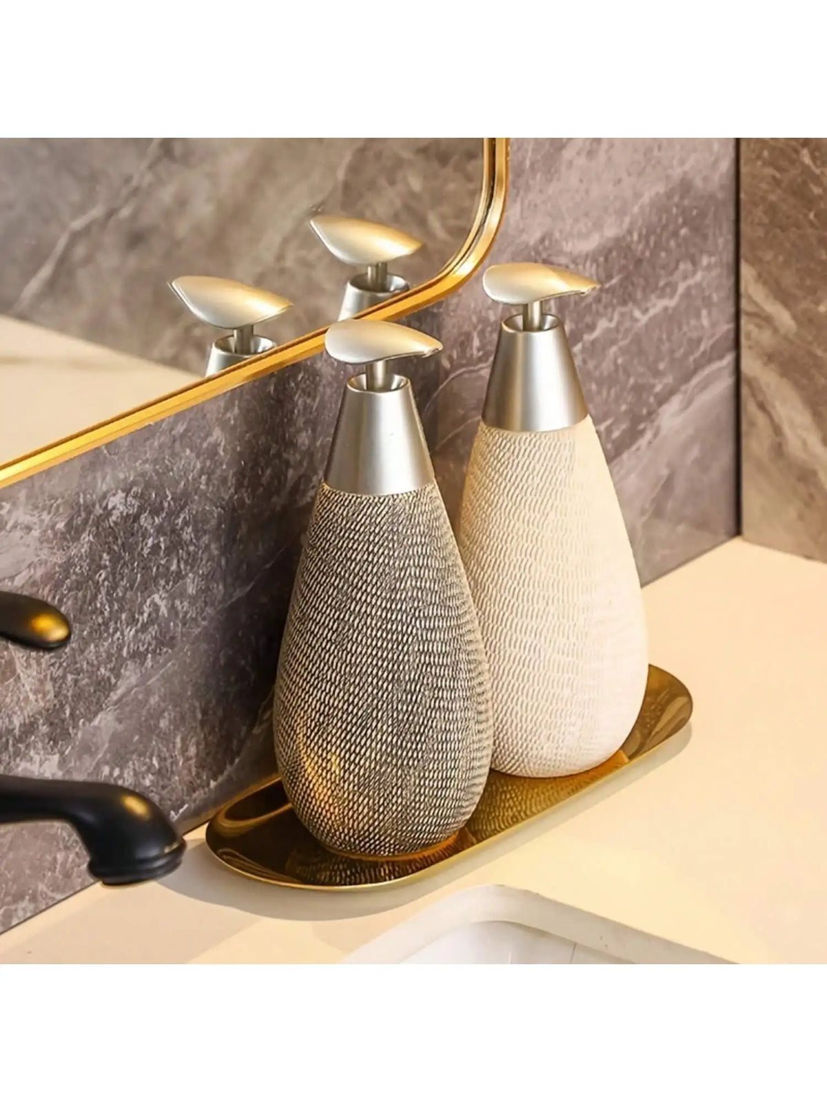 FoamFlow Ceramic Soap Dispenser
