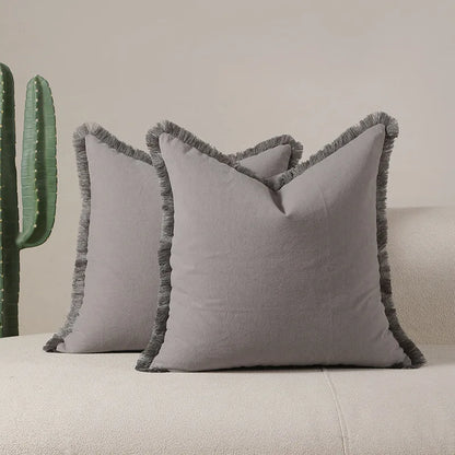 FrayEdge Minimalist  Cushion Cover