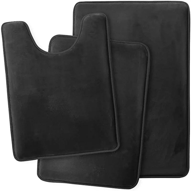 VelvetCloud Bath Mat Set