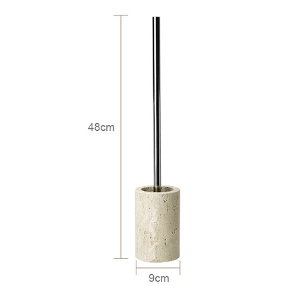 TerraStone Beige Travertine Bathroom Accessories Set