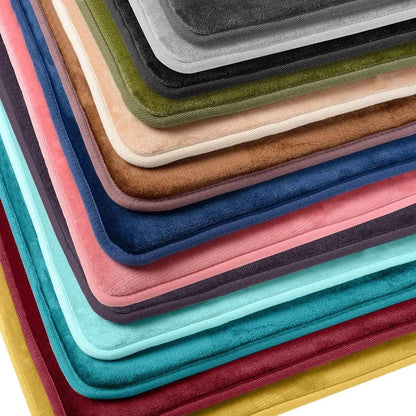 VelvetCloud Bath Mat Set
