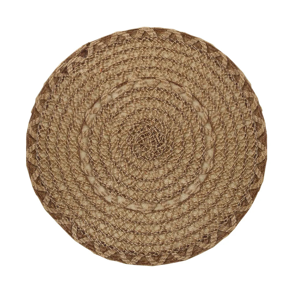 SoftSet Natural Woven Round Placemat [Set of 4]