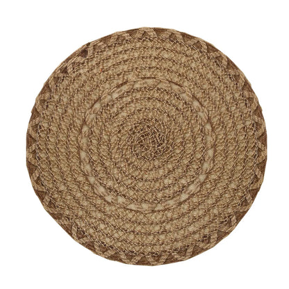 SoftSet Natural Woven Round Placemat [Set of 4]