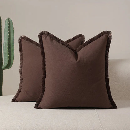 FrayEdge Minimalist  Cushion Cover