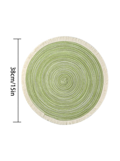 FRINGE™ Eco-Friendly Round Placemats