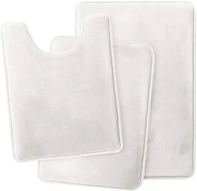VelvetCloud Bath Mat Set
