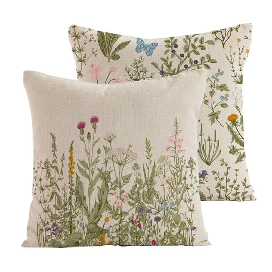 SpringField  Pillow Cover – Modern Elegance Inspired by Nature
