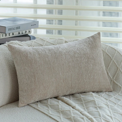 LuxeDepth Solid Pillow Cover