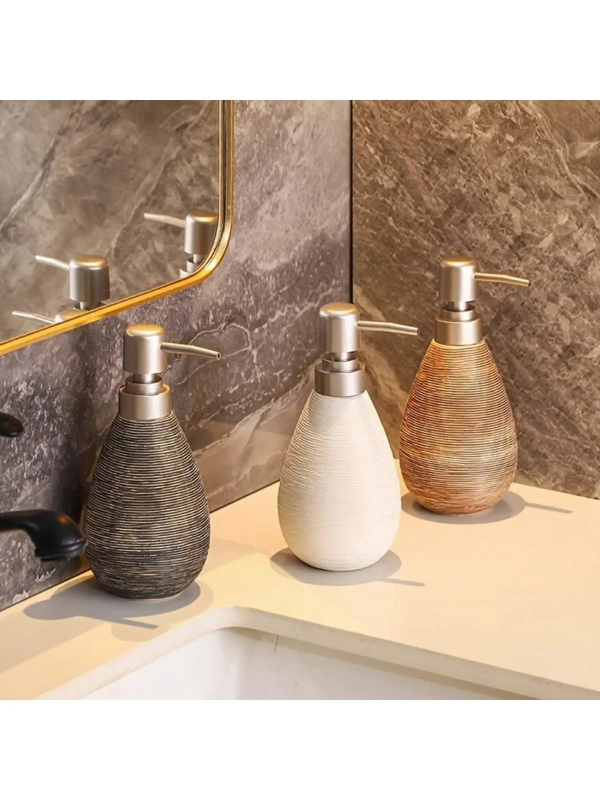 FoamFlow Ceramic Soap Dispenser
