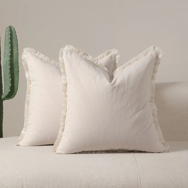 FrayEdge Minimalist  Cushion Cover