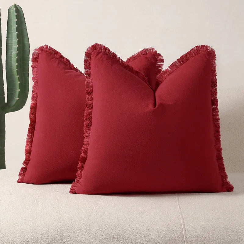 FrayEdge Minimalist  Cushion Cover