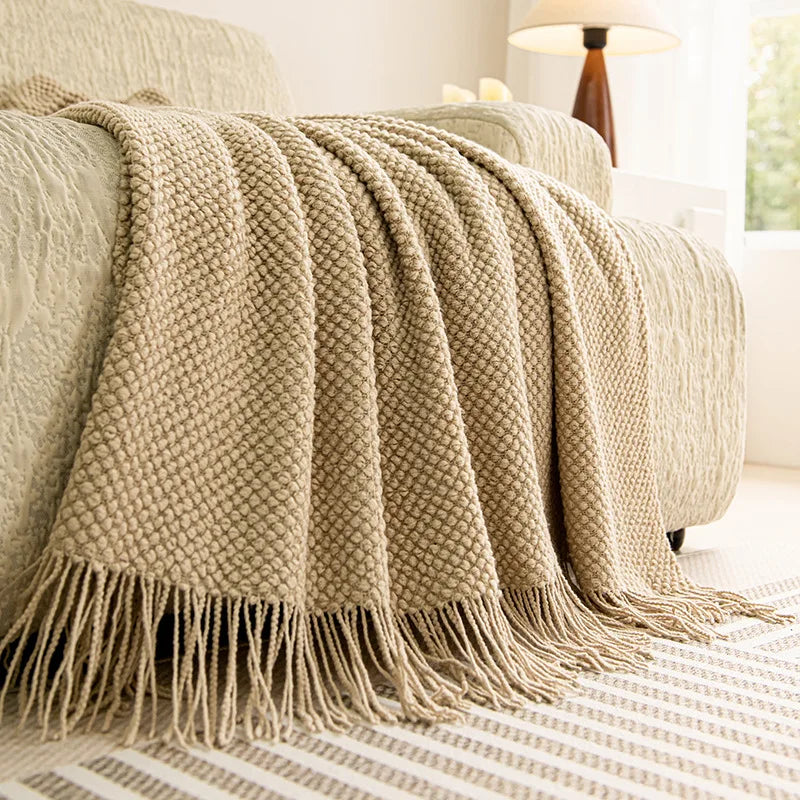 PureWeave Knitted Throw
