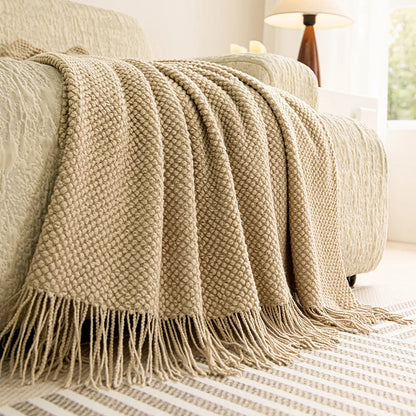 PureWeave Knitted Throw