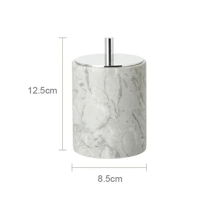 PureStone Marble Bathroom Accessories Set