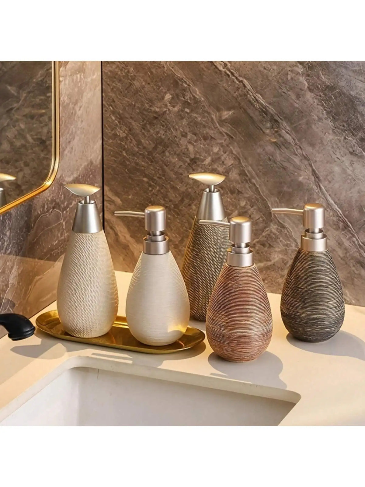 FoamFlow Ceramic Soap Dispenser