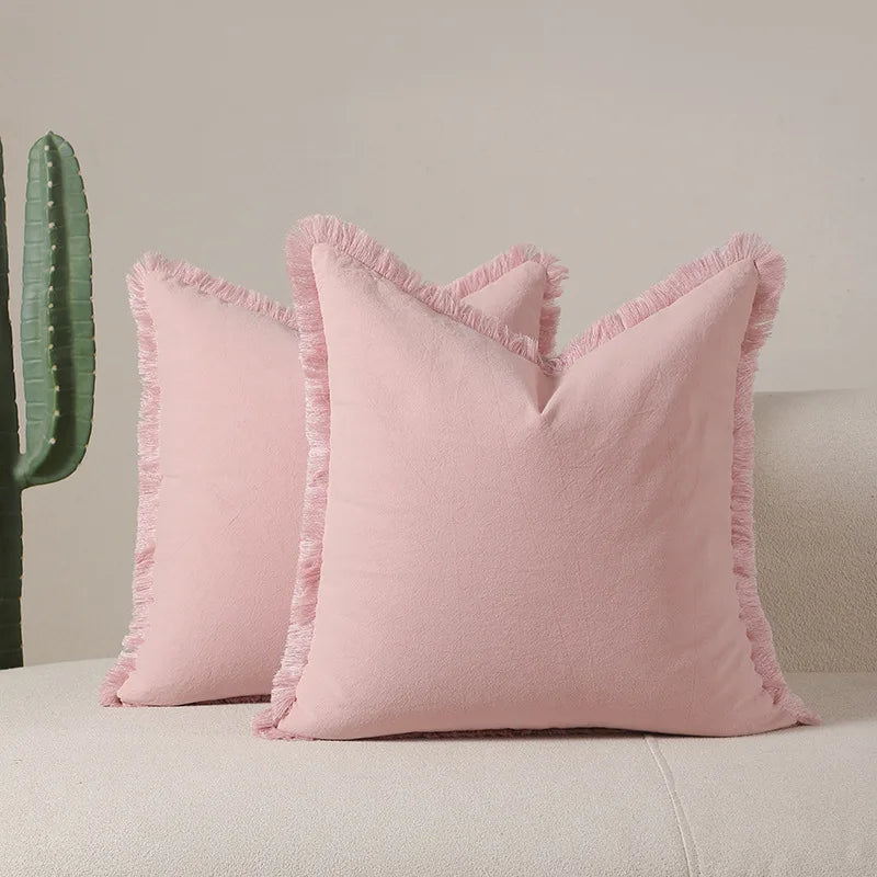 FrayEdge Minimalist  Cushion Cover