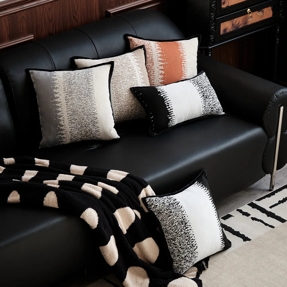 OmbreAffair Luxe Striped Cushion Cover