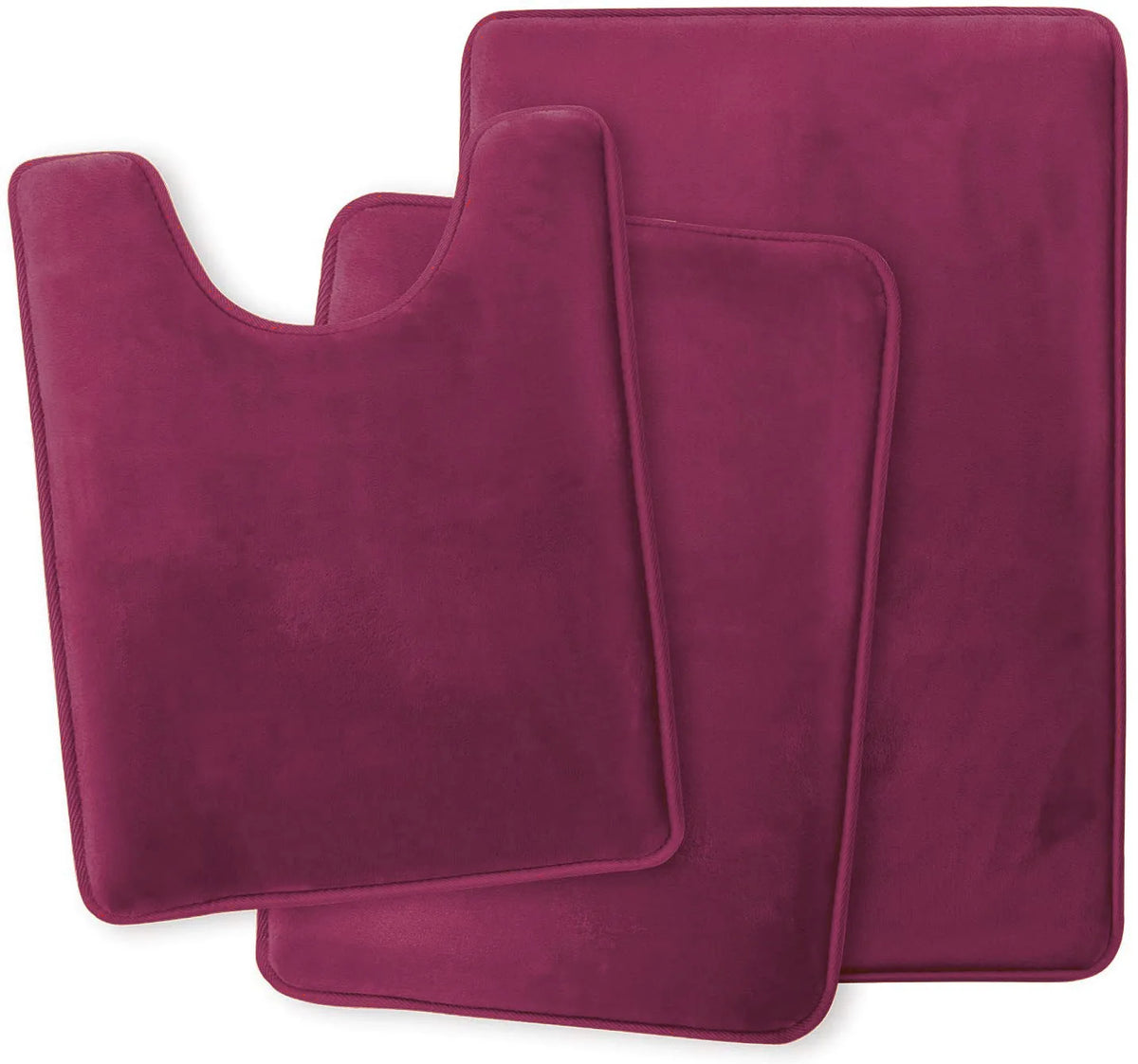 VelvetCloud Bath Mat Set