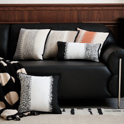 OmbreAffair Luxe Striped Cushion Cover