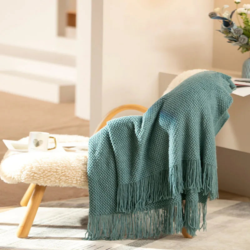 PureWeave Knitted Throw