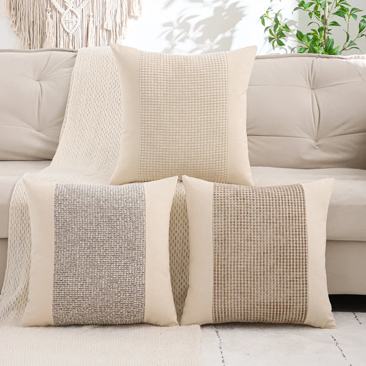CozyCrafter Patchwork Cushion Cove