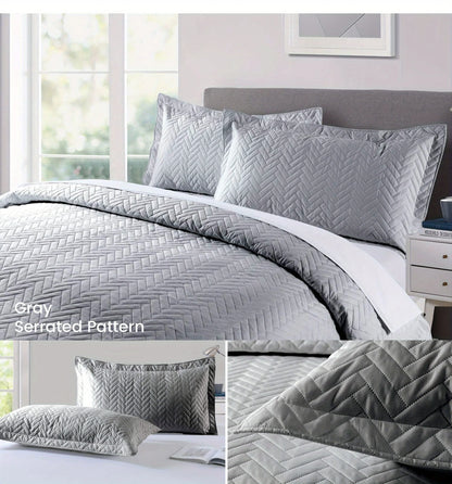 CloudEase™ Lightweight Soft Quilt Bedspread Coverlet Set