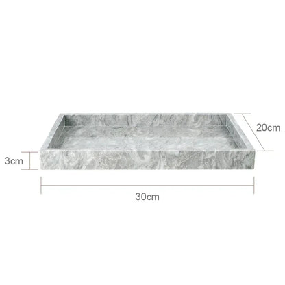 PureStone Marble Bathroom Accessories Set