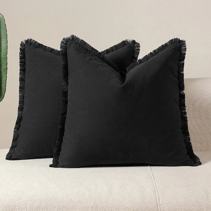 FrayEdge Minimalist  Cushion Cover