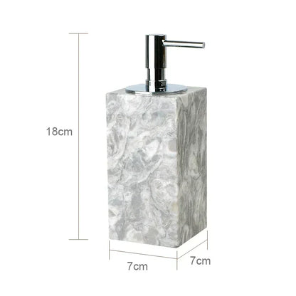 PureStone Marble Bathroom Accessories Set