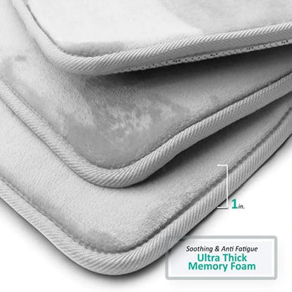 VelvetCloud Bath Mat Set