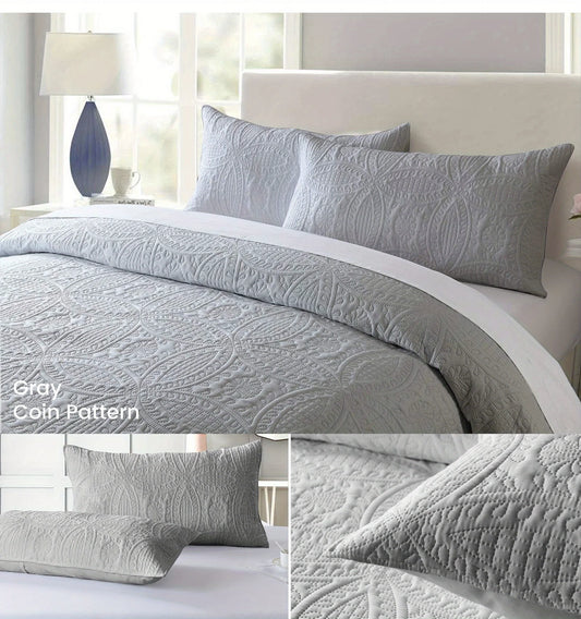 CloudEase™ Lightweight Soft Quilt Bedspread Coverlet Set