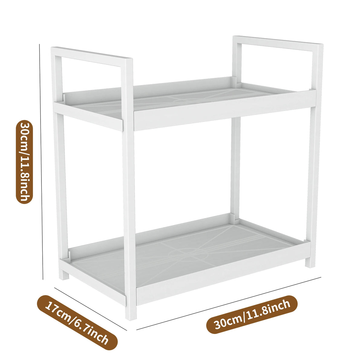 TierMate 2-Tier Countertop Storage Rack