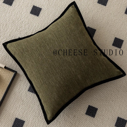 CleanEdge  Minimalist solid colour Pillowcover