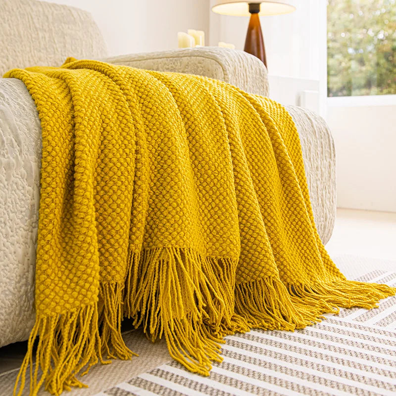 PureWeave Knitted Throw
