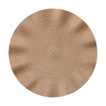 SoftSet Natural Woven Round Placemat [Set of 4]