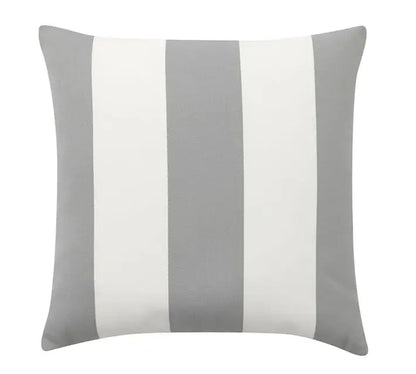 BeeCharm Striped Velvet Cushion Cover – Soft Luxury with Bee Accent