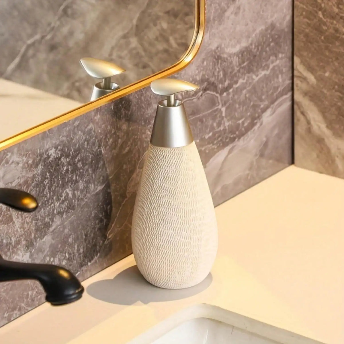 FoamFlow Ceramic Soap Dispenser