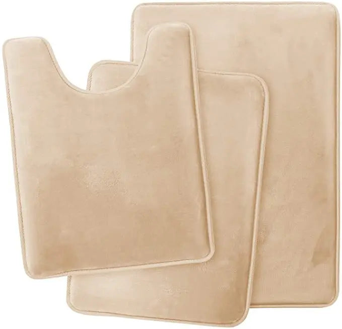 VelvetCloud Bath Mat Set