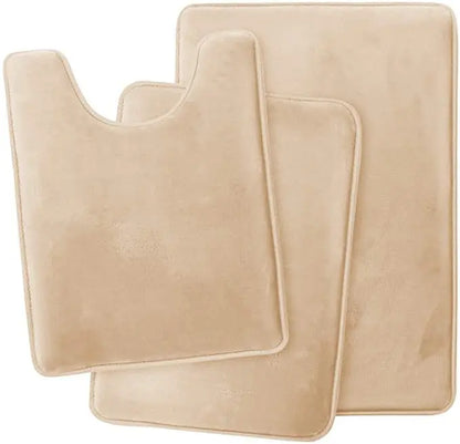 VelvetCloud Bath Mat Set