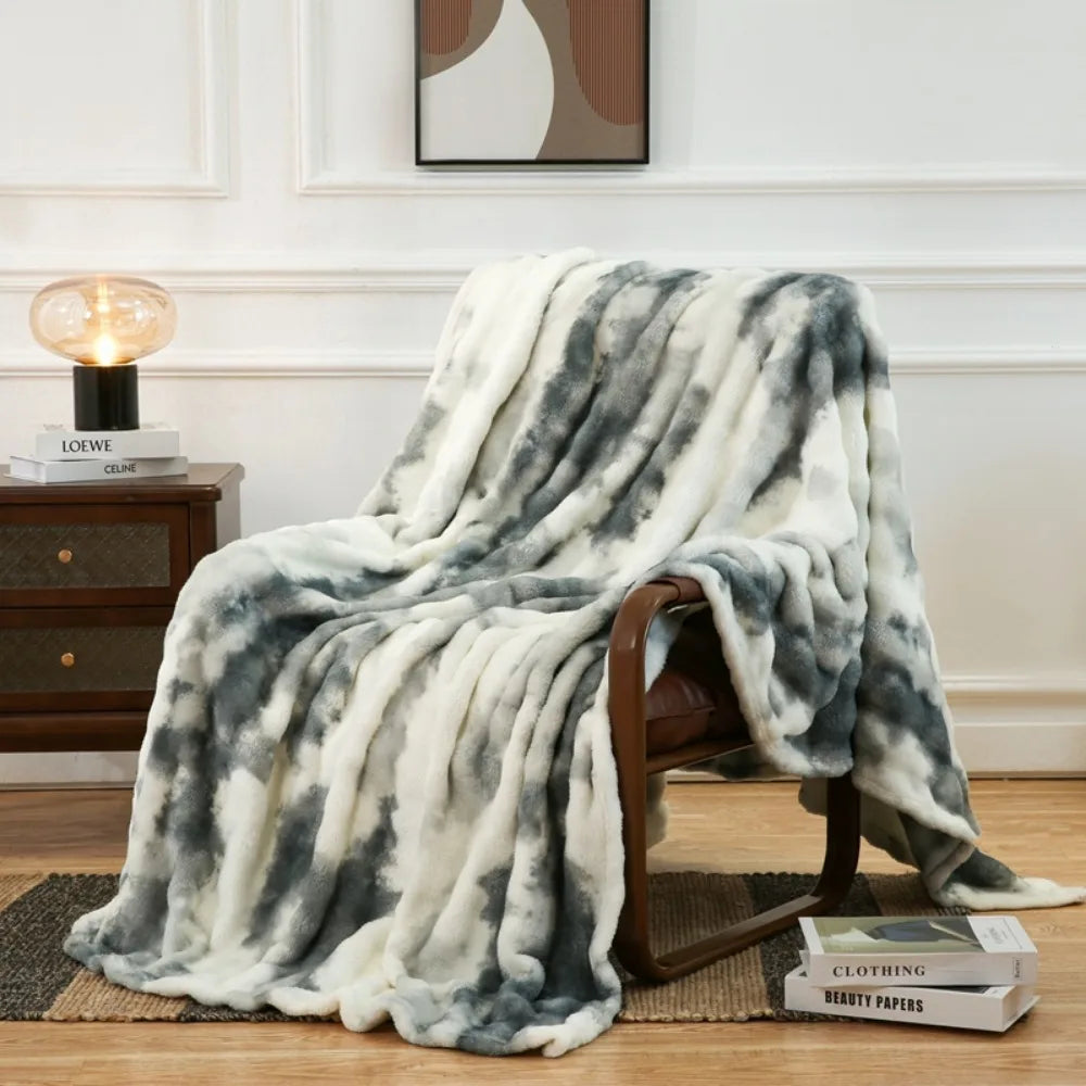 OmbreLuxe Faux Fur Throw – Dreamcatcher Limited Edition