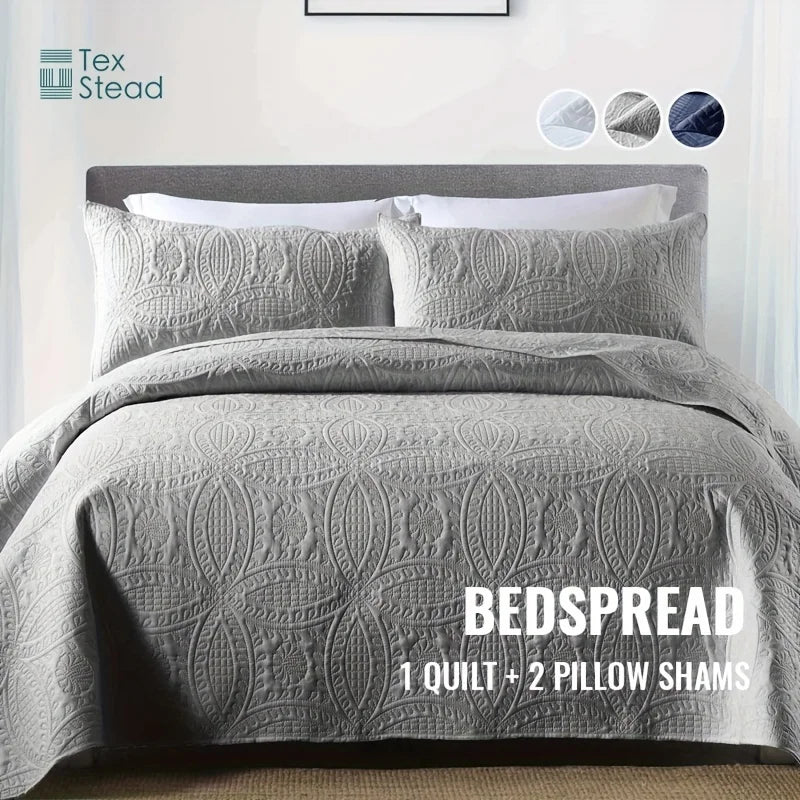 CloudEase™ Lightweight Soft Quilt Bedspread Coverlet Set