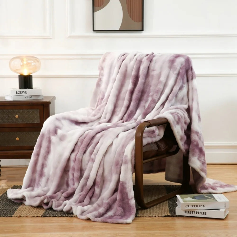 OmbreLuxe Faux Fur Throw – Dreamcatcher Limited Edition
