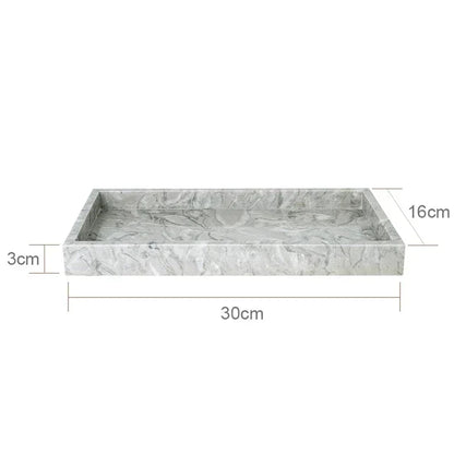 PureStone Marble Bathroom Accessories Set