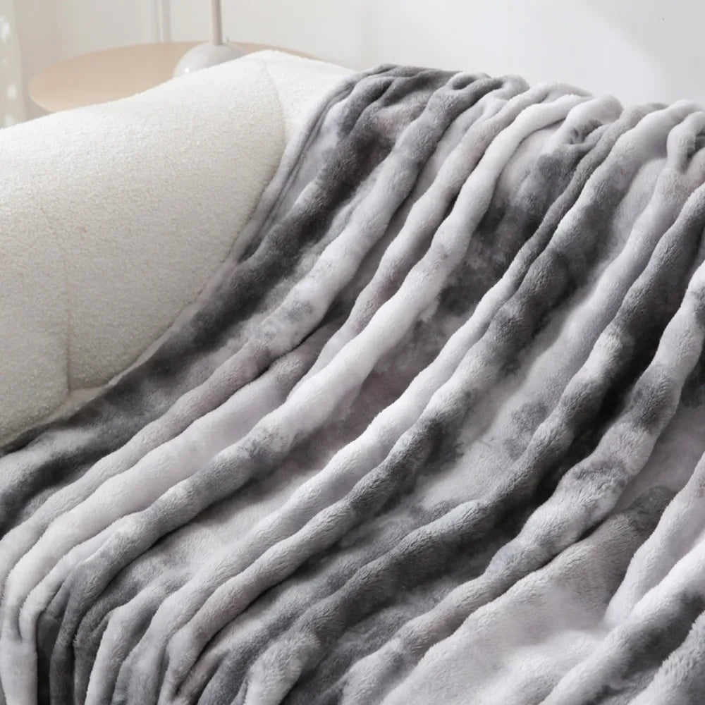 OmbreLuxe Faux Fur Throw – Dreamcatcher Limited Edition